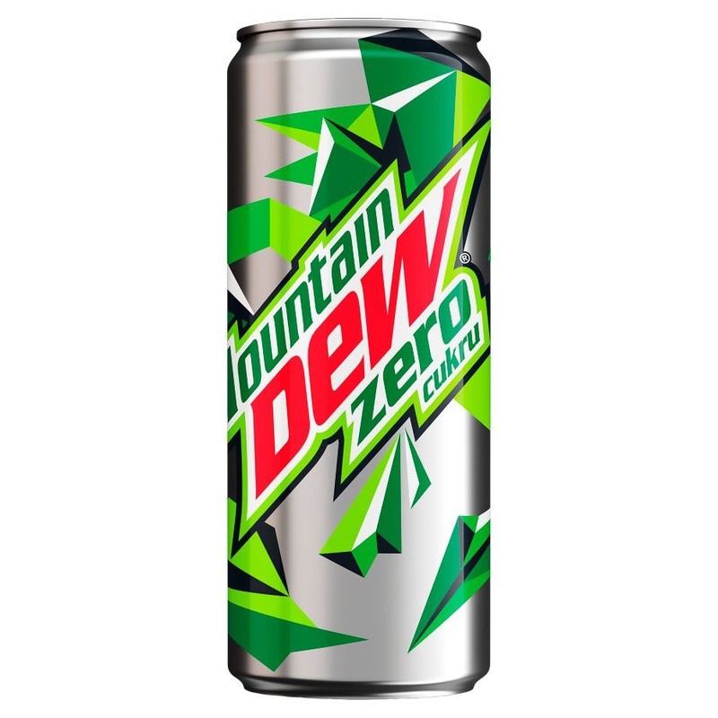 Napój gazowany Zero Mountain Dew 330 ml