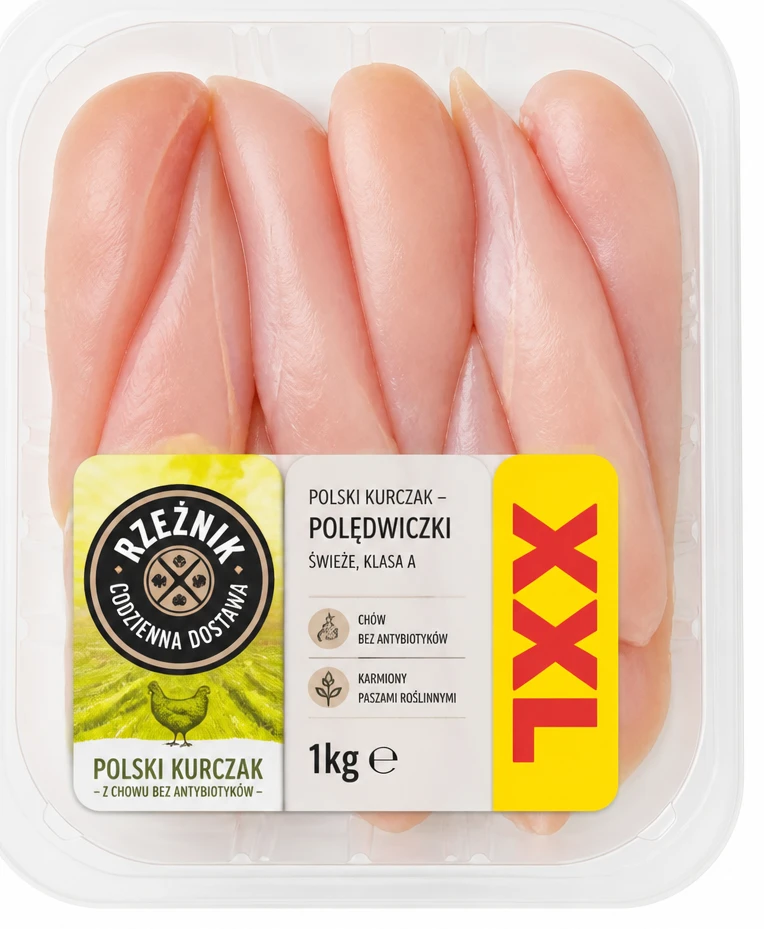 RZEŹNIK Polski kurczak – polędwiczki, XXL