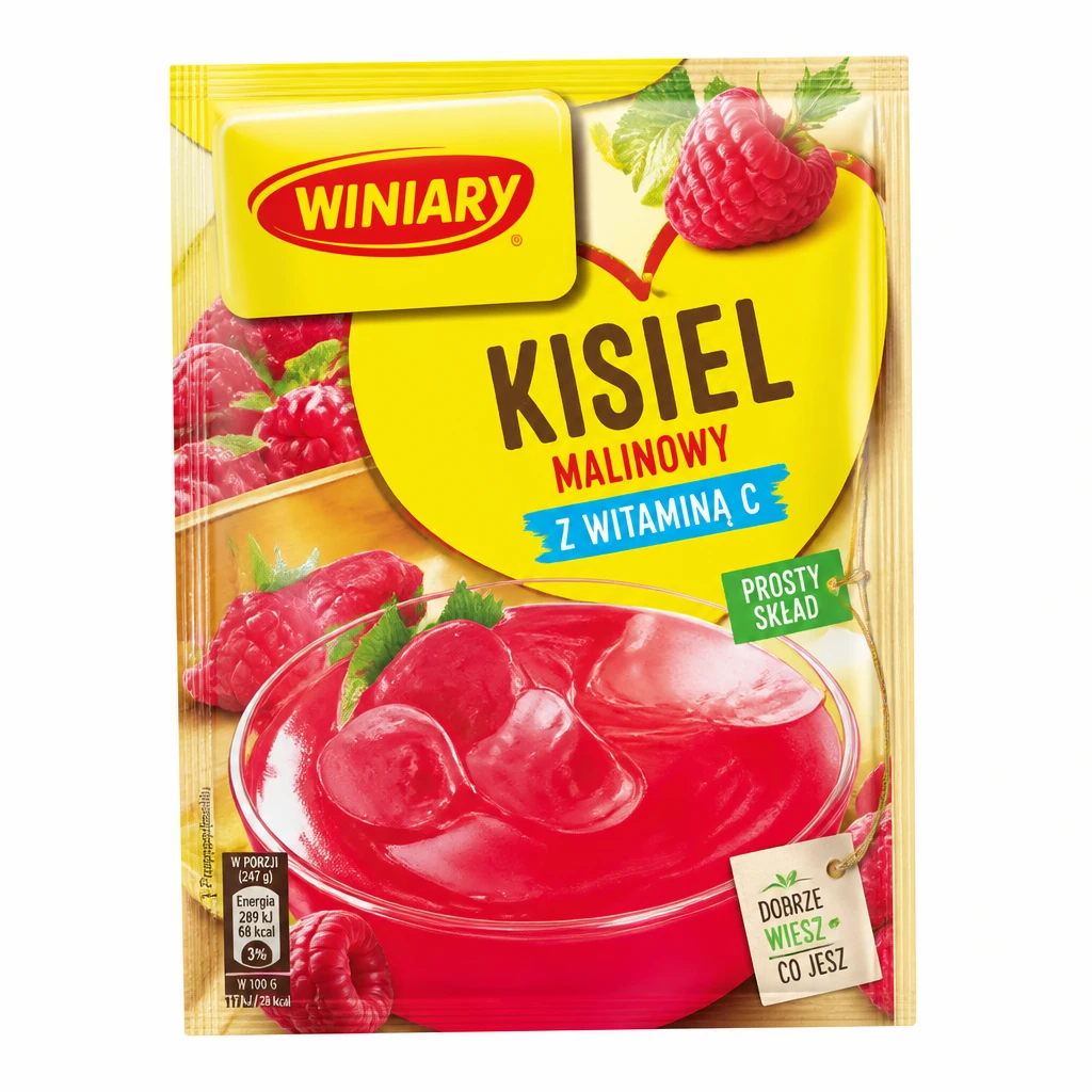 Kisiel malinowy Winiary 77g