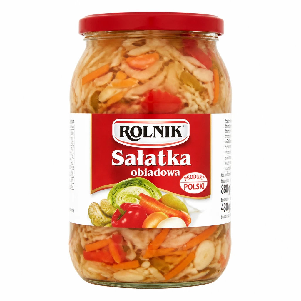 Sałatka obiadowa Rolnik 880/430g