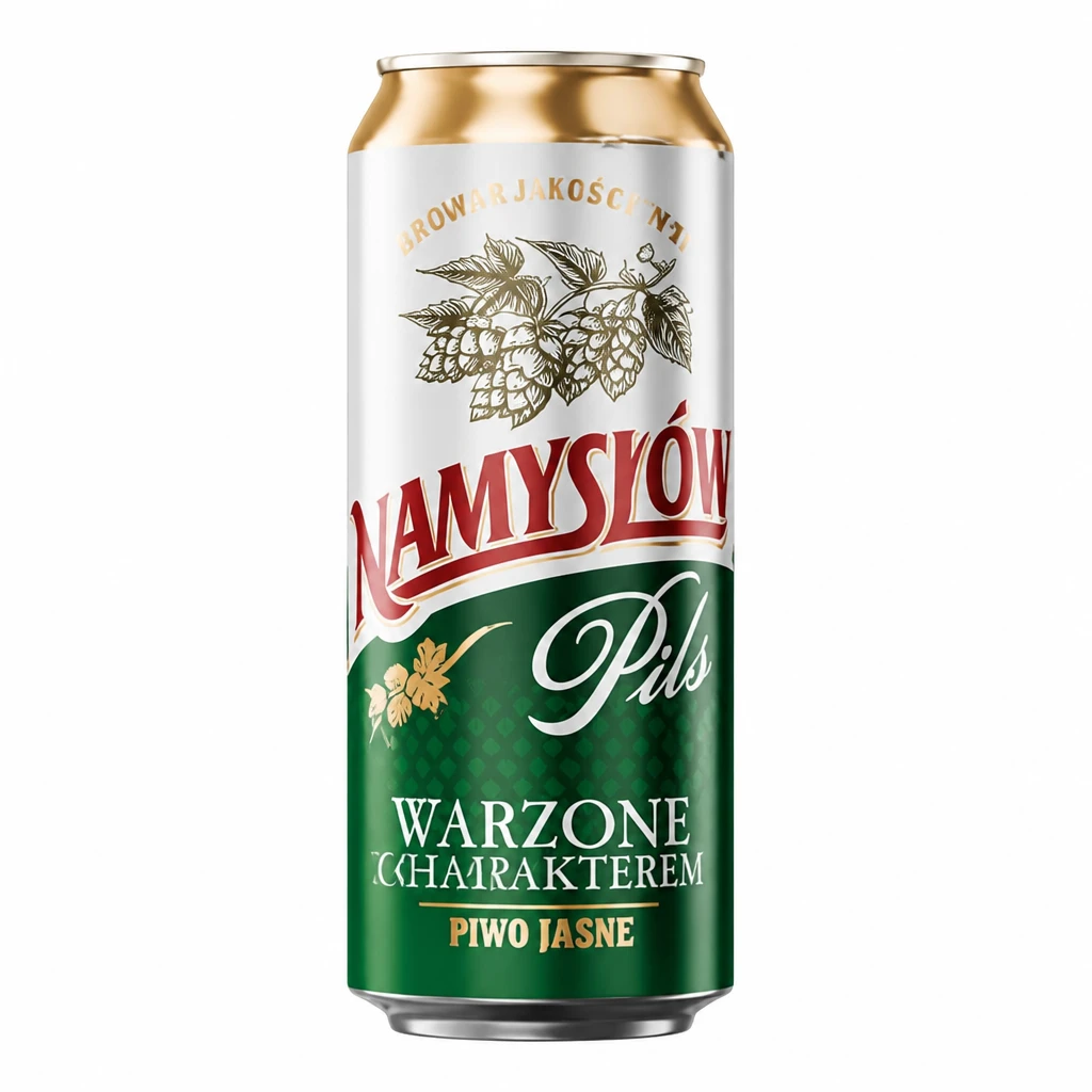 Piwo Namysłów pils 0,5l 5,8% puszka