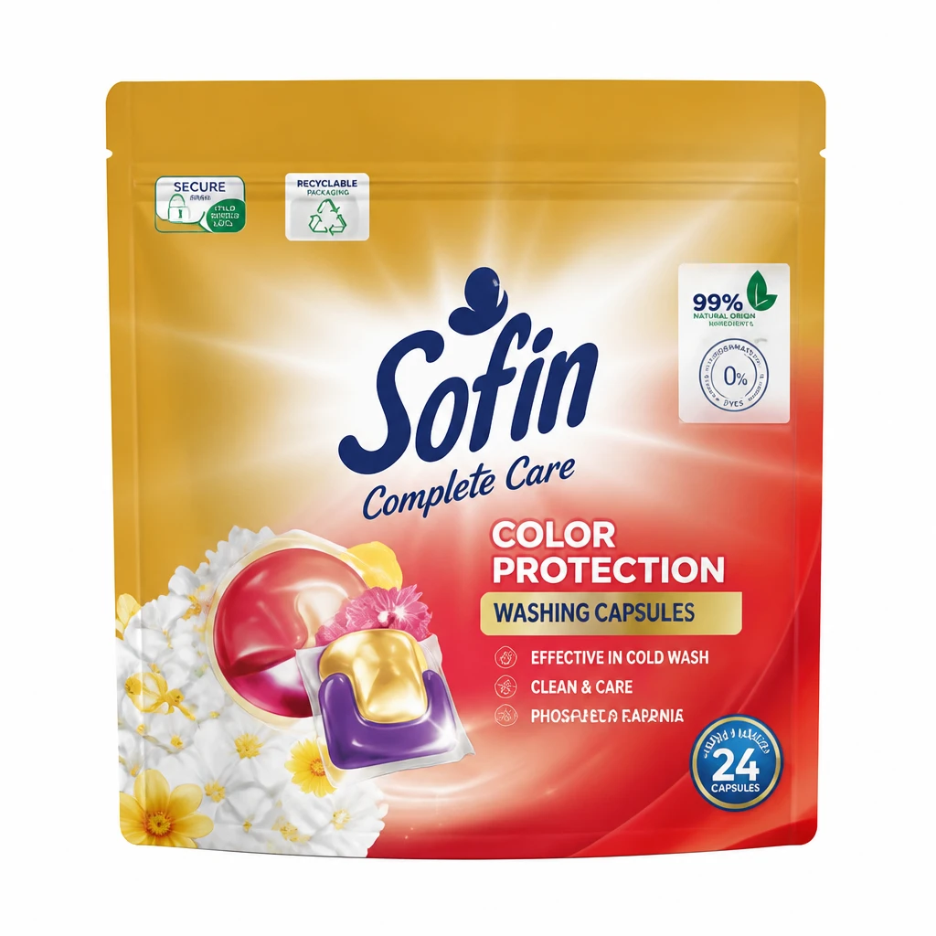 Kapsułki do prania Sofin 24szt mix