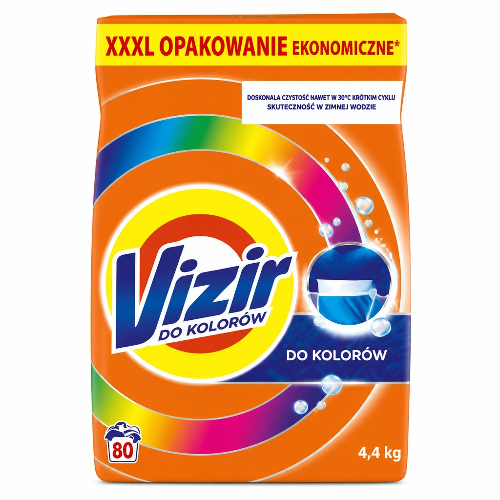 Proszek do prania Vizir kolor 80p 4,4kg