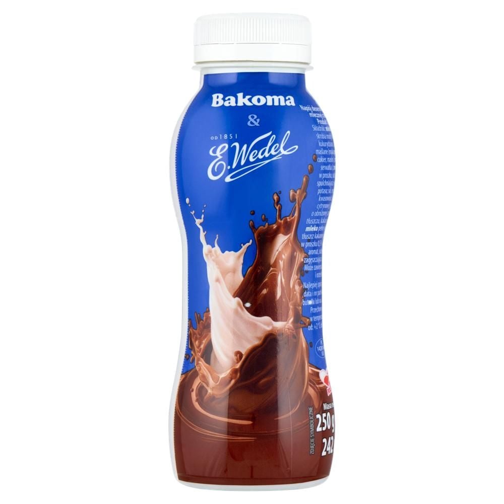 Bakoma & E. Wedel Napój deserowy o smaku mlecznej czekolady 250 g