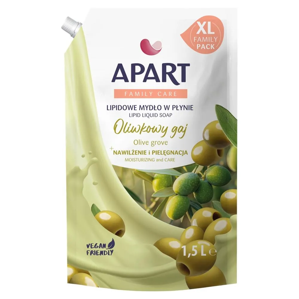 Apart Family Care XL Lipidowe mydło w płynie oliwkowy gaj 1,5 l