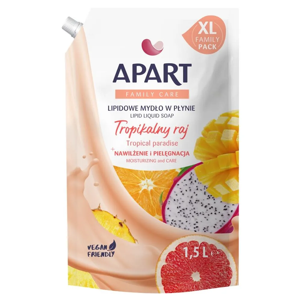 Apart Family Care XL Lipidowe mydło w płynie tropikalny raj 1,5 l