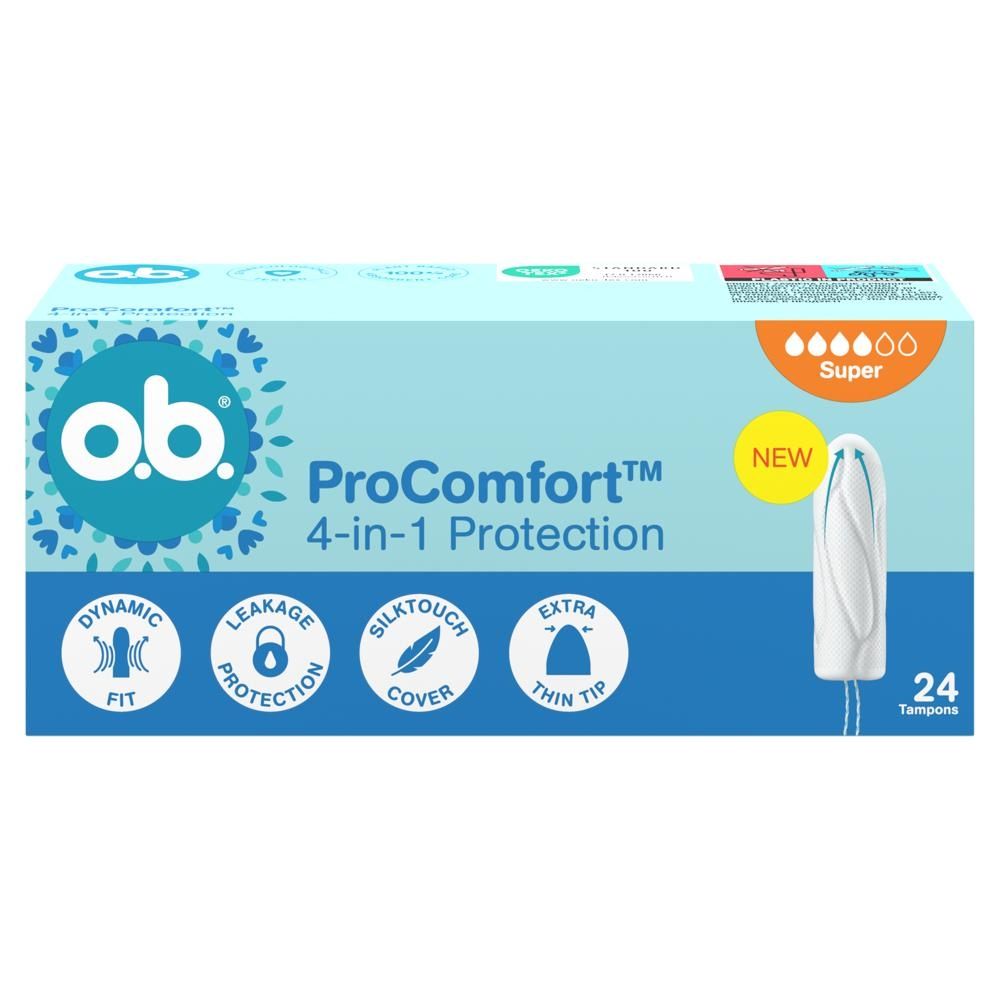 O.B. ProComfort Super Tampony 24 sztuki