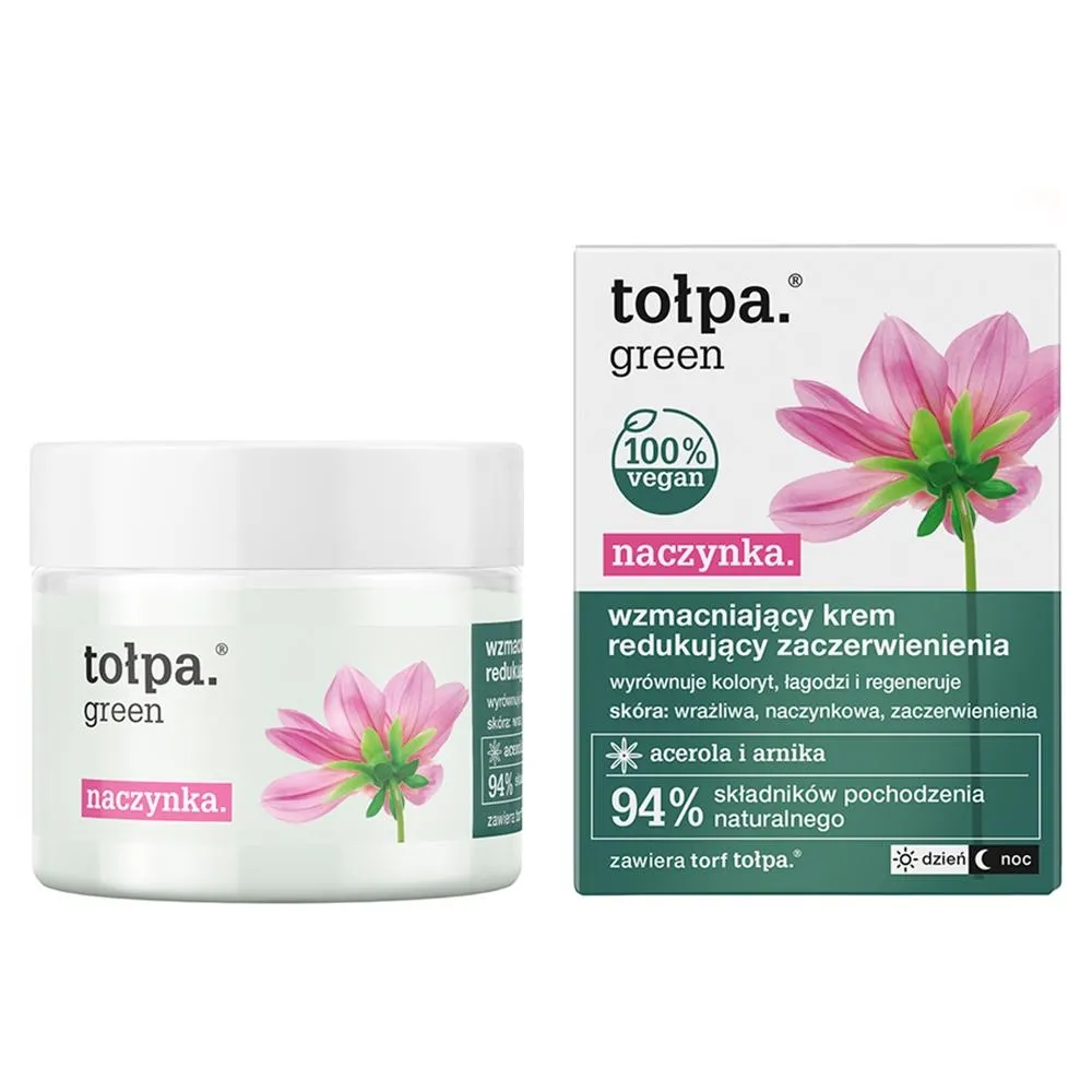 tołpa Green Wzmacniający krem redukujący zaczerwienienia 50 ml