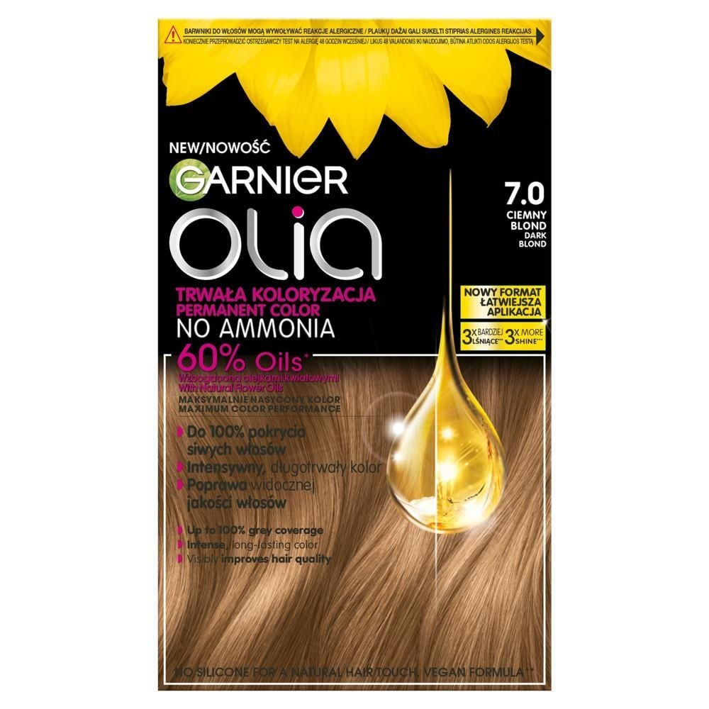 Garnier Olia Krem koloryzujący 7.0 ciemny blond