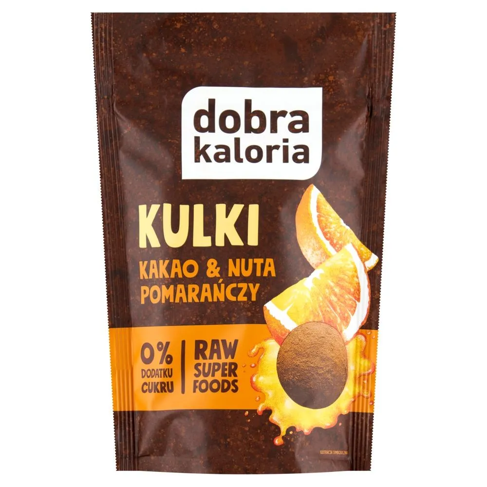 Dobra Kaloria Kulki kakao & nuta pomarańczy 65 g