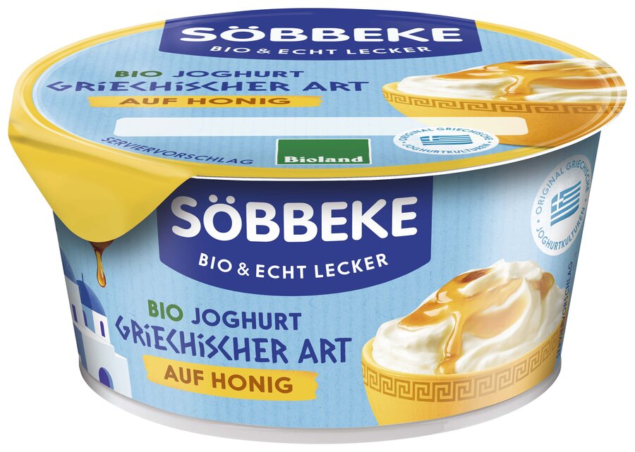 Jogurt typu greckiego z miodem BIO