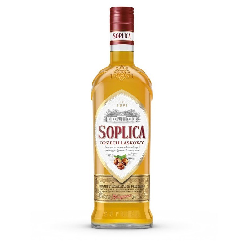 Wódka smakowa Orzech Laskowy alk. 26,0% obj. Soplica 500 ml