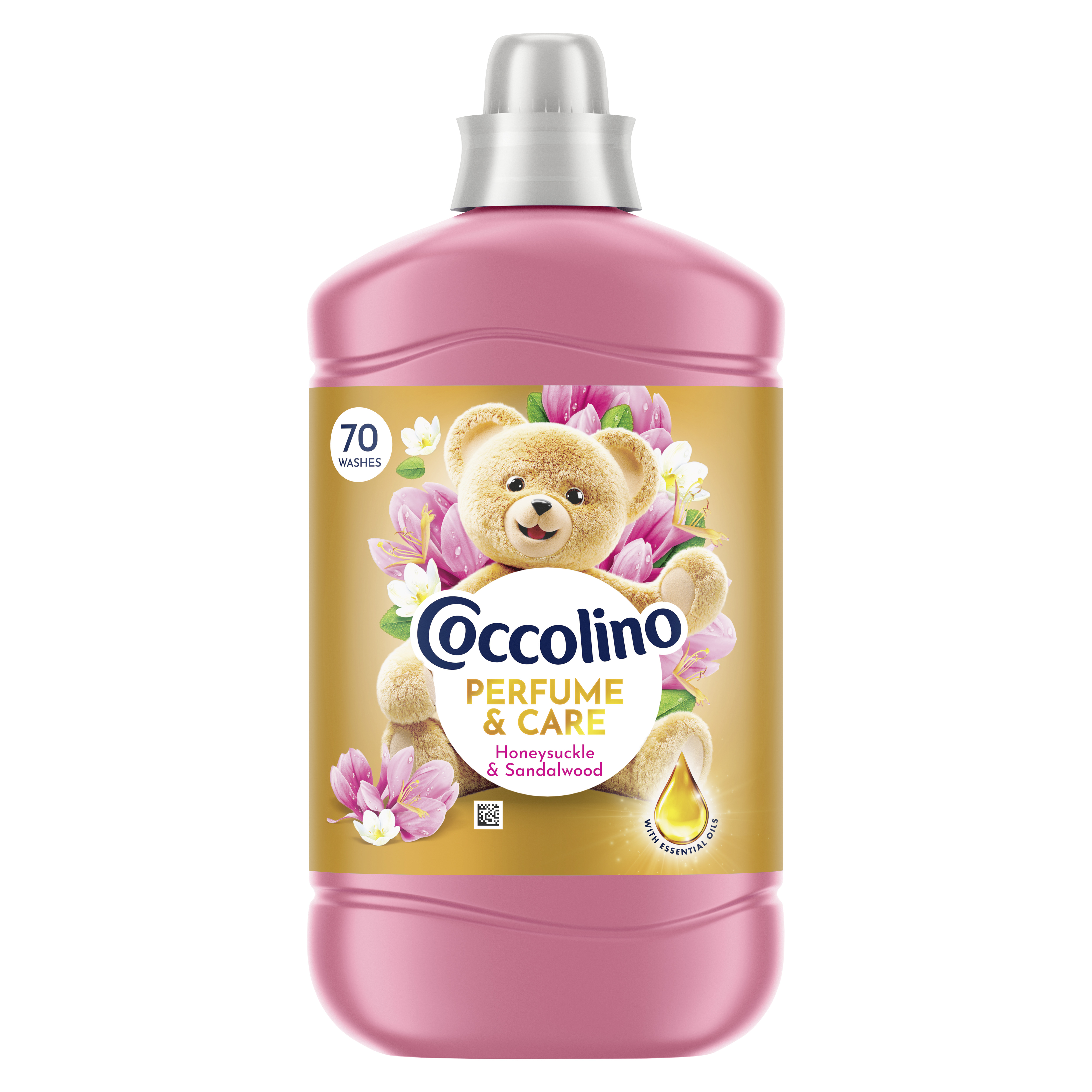 Coccolino Perfume & Care Honeysuckle & Sandalwood Płyn Do Płukania Tkanin 1610 Ml