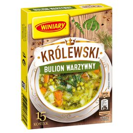 Winiary Królewski Bulion warzywny 135 g (15 sztuk)