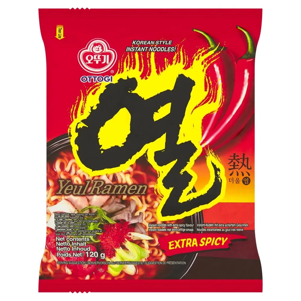 Ottogi Yeul Ramen Pikantna zupa błyskawiczna 120 g
