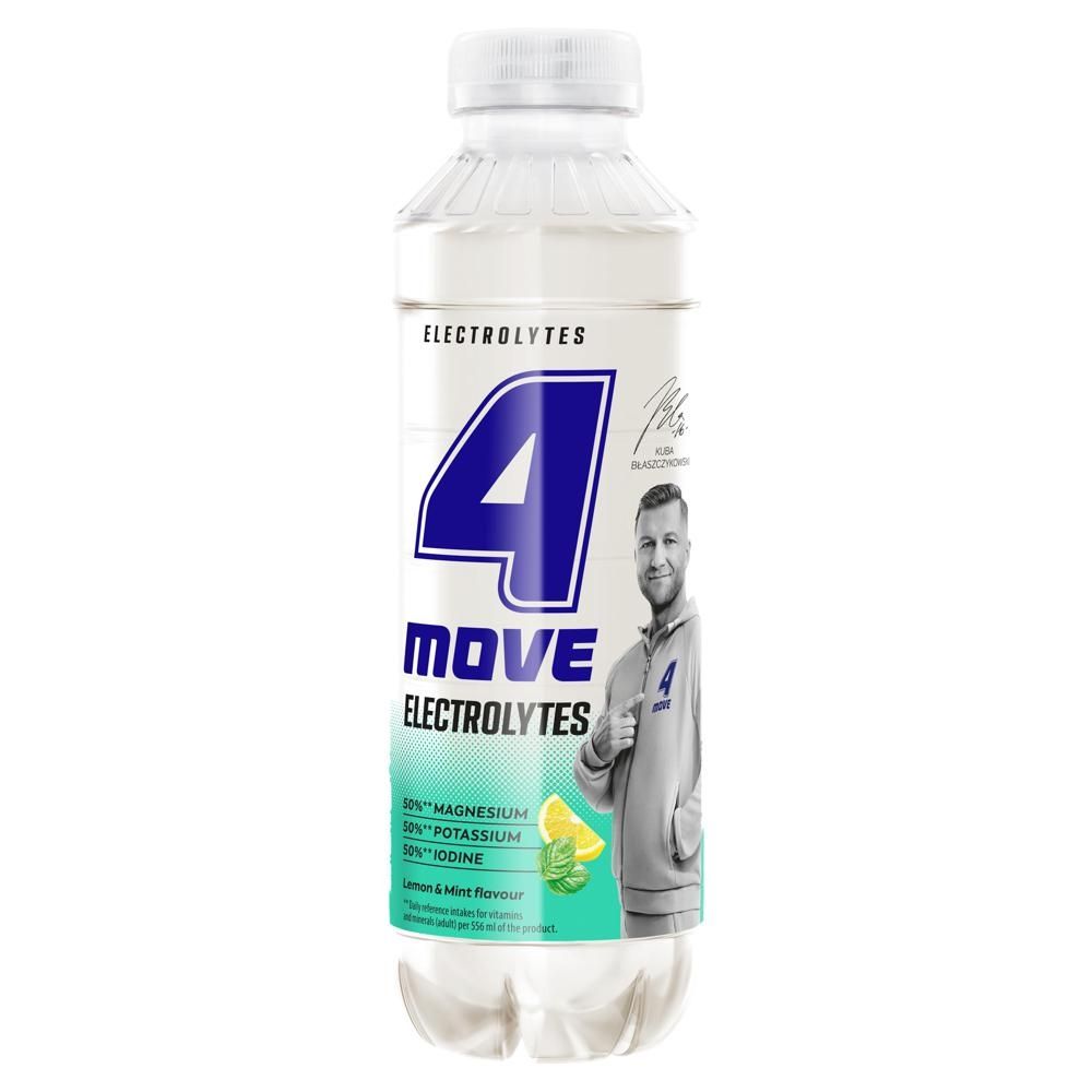 4Move Electrolytes Napój niegazowany o smaku cytryna-mięta 556 ml
