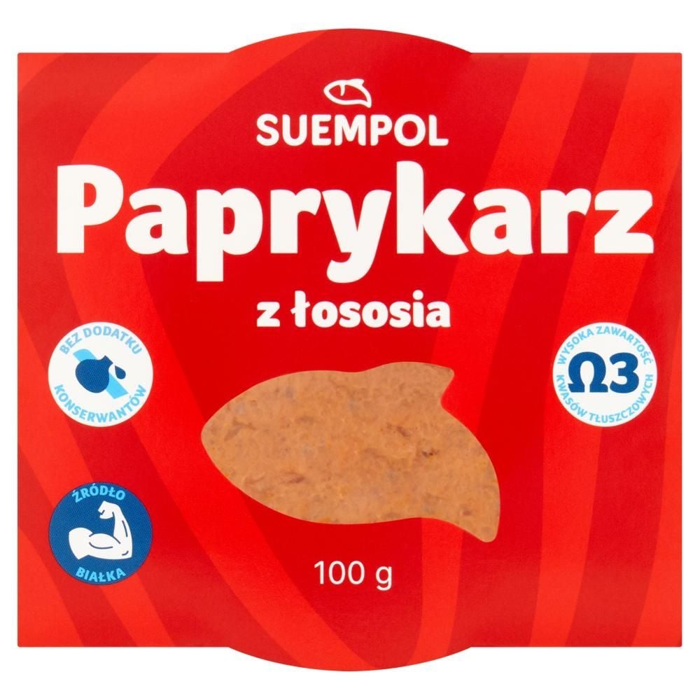Suempol Paprykarz z łososia 100 g