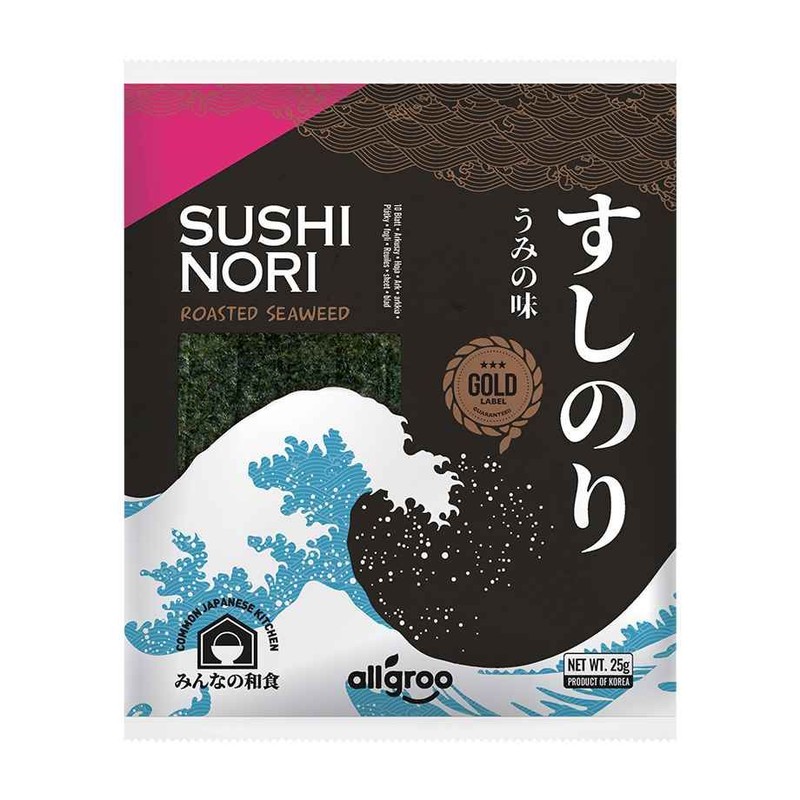 Sushi Nori   Allgroo 25 g