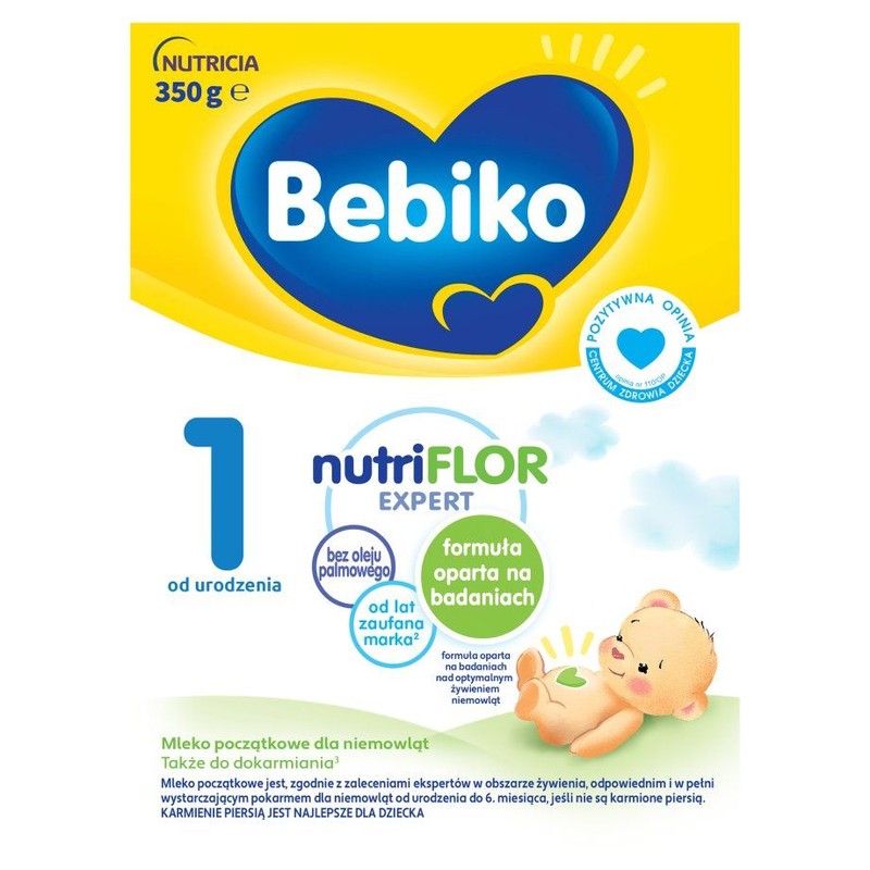 Mleko początkowe dla niemowląt Bebiko 350 g