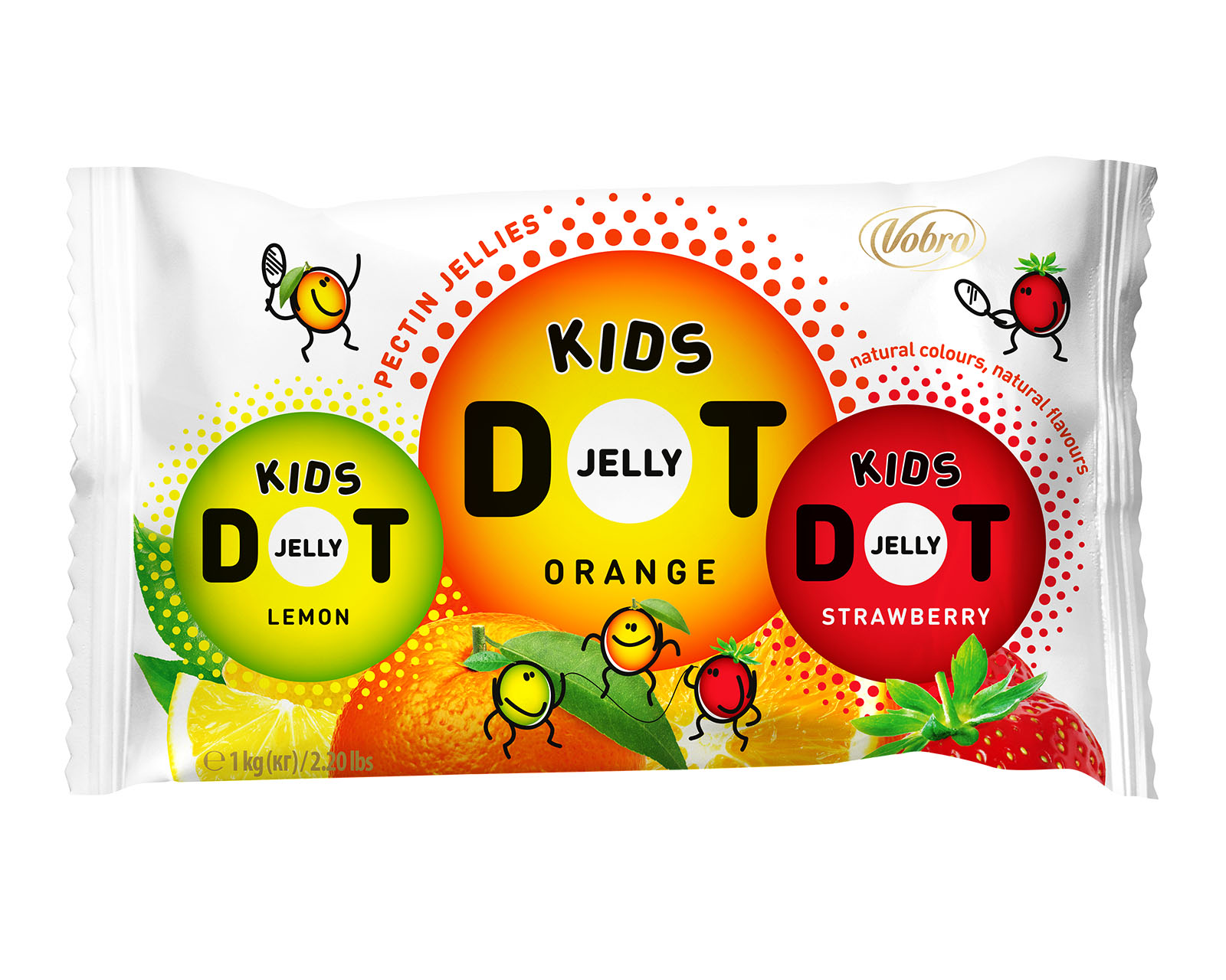 Vobro Jelly Dot Kids 1000 G