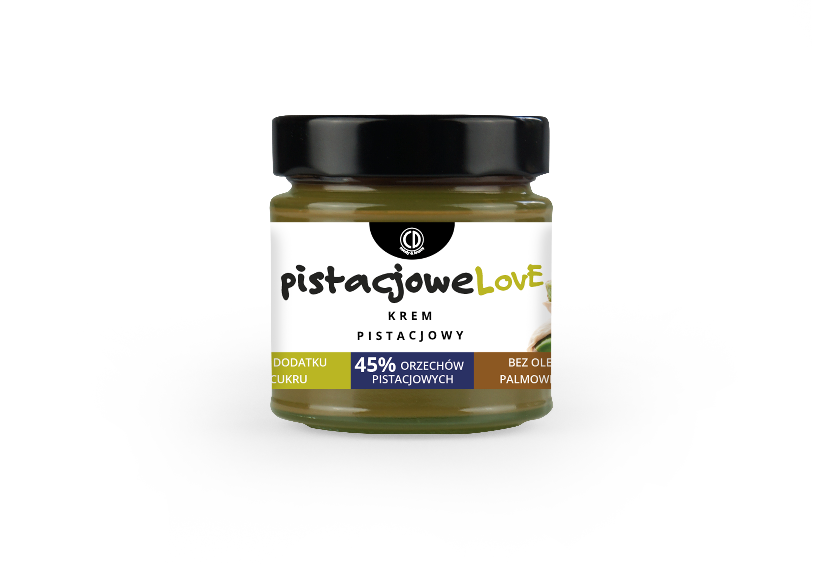 Pistacjowelove - Krem Pistacjowy 45% (Bez Dodatku Cukru I Bez Oleju Palmowego) 180G