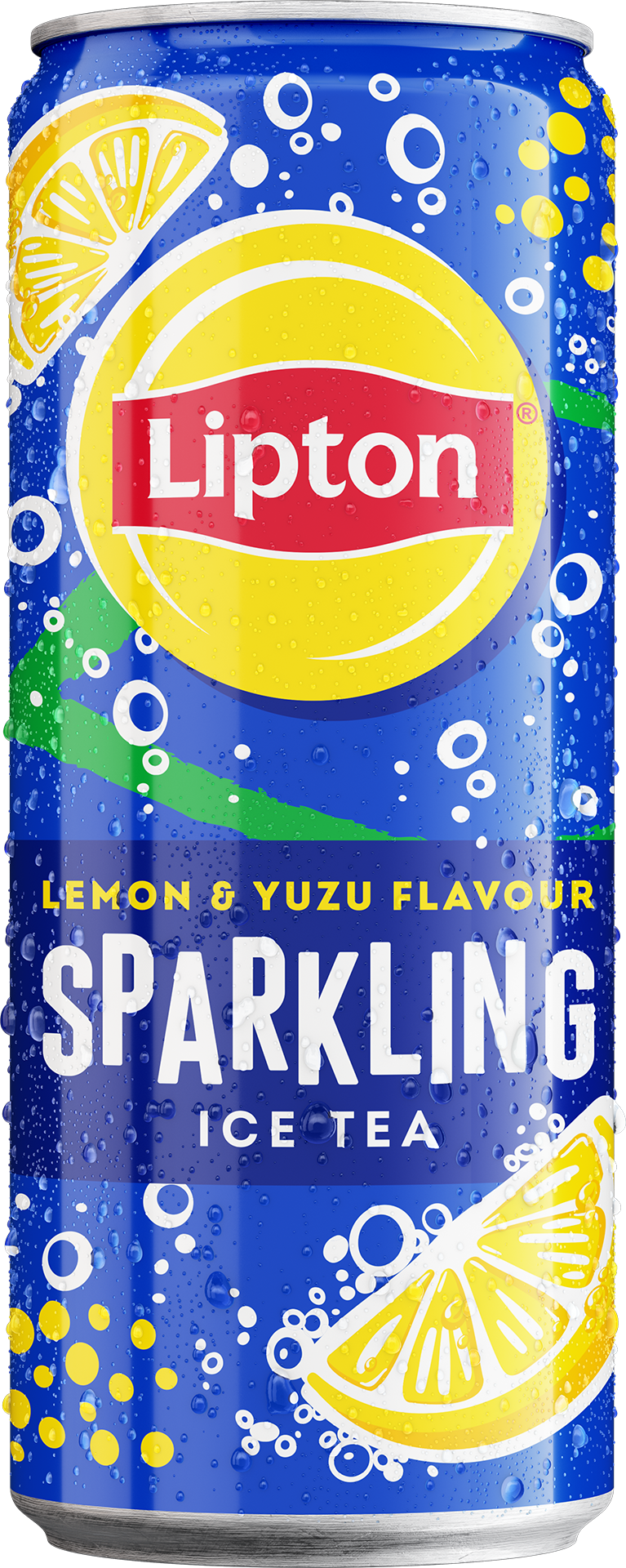 Lipton Lemon & Yuzu Sparkling Ice Tea 330 Ml Kaucja