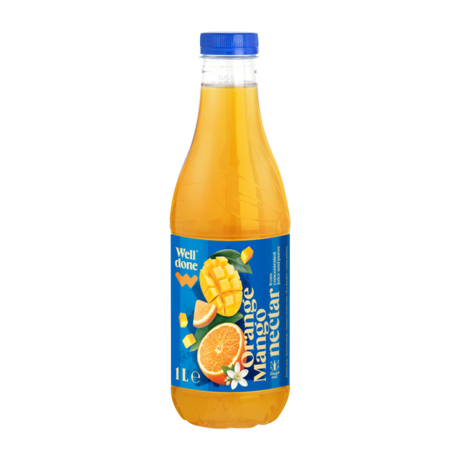 Well Done Nektar pomarańcza-mango 1 l