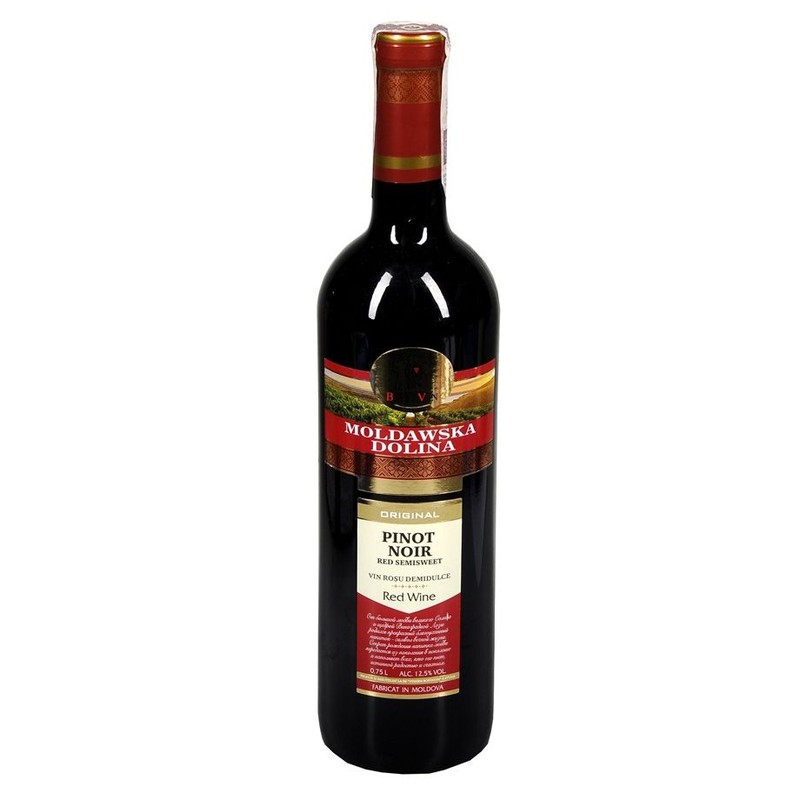 Wino czerwone półsłodkie Viniaria Bostavan 750 ml