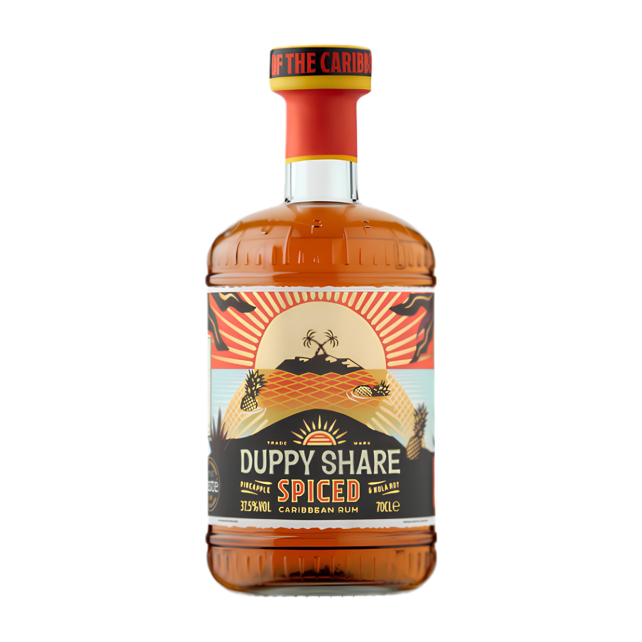Napój Spirytusowy Na Bazie Rumu Duppy Share Spiced 37,5% 0,7L