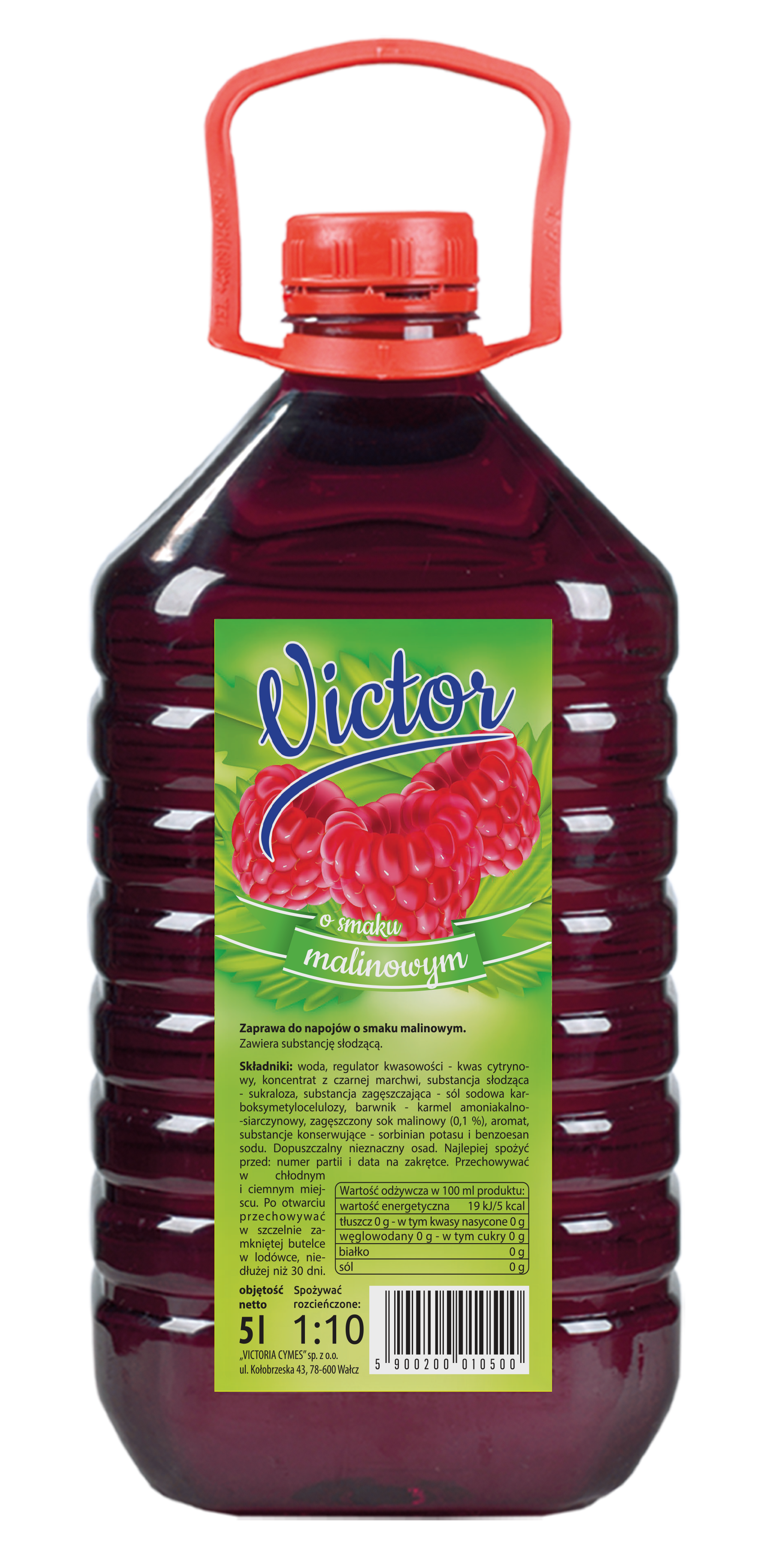 Victor O Smaku Malinowym 5L
