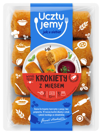Ucztujemy Krokiety z mięsem 400 g