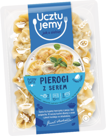 Ucztujemy Pierogi z serem 400 g