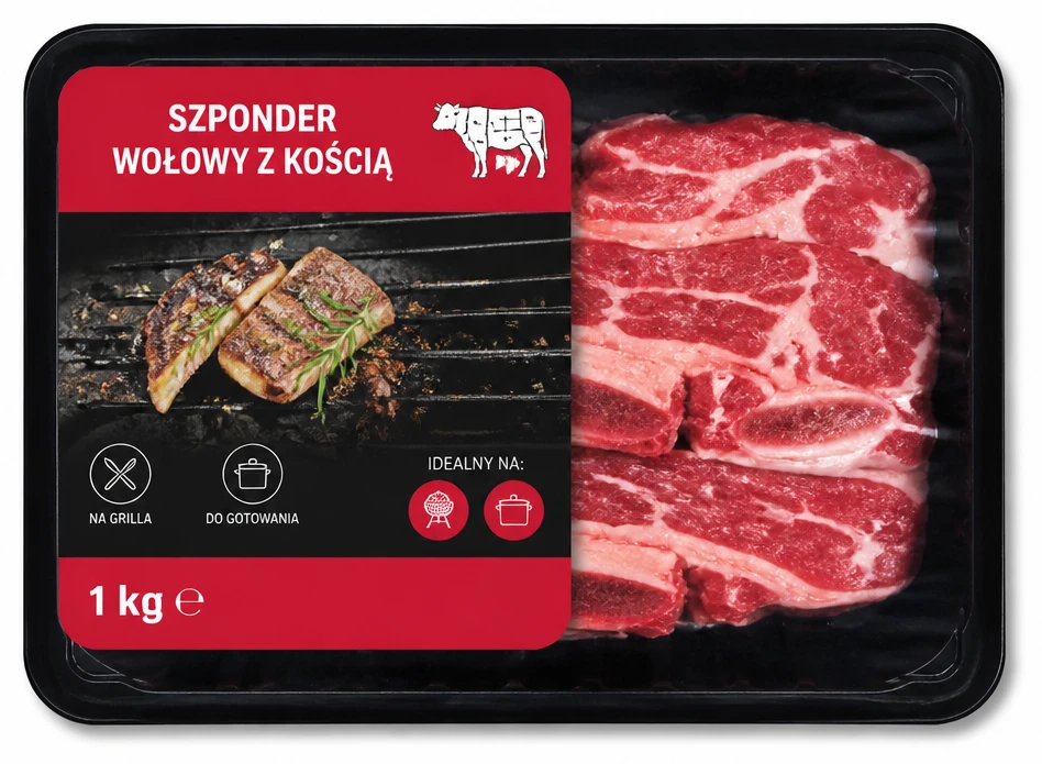 Szponder wołowy z kością