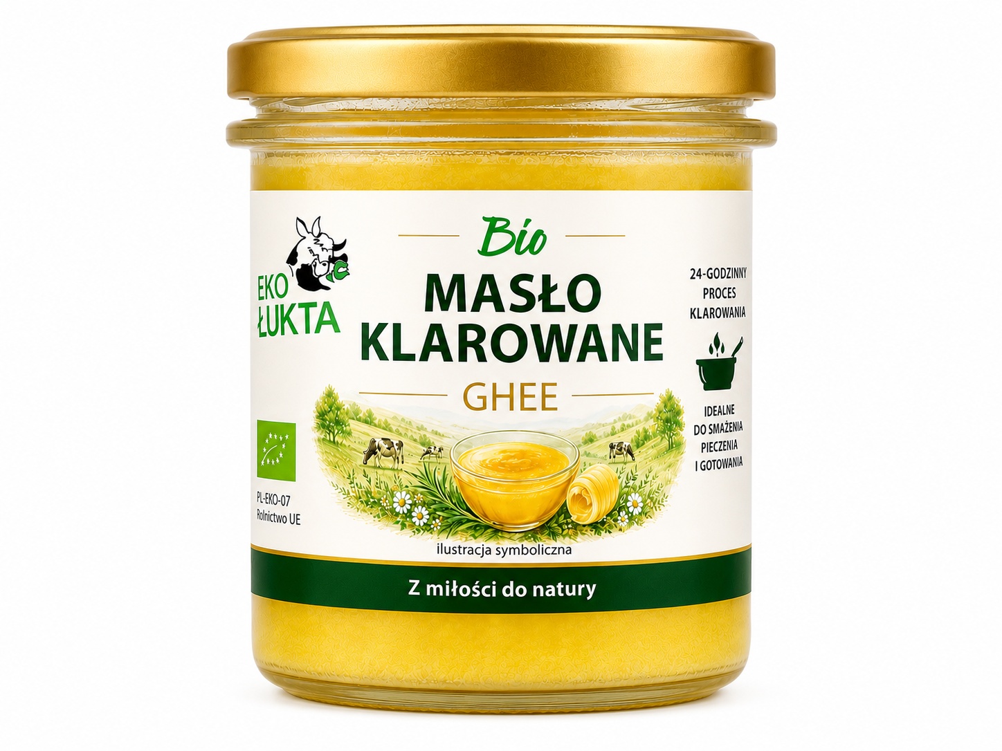 Ghee Masło klarowane ekologiczne BIO