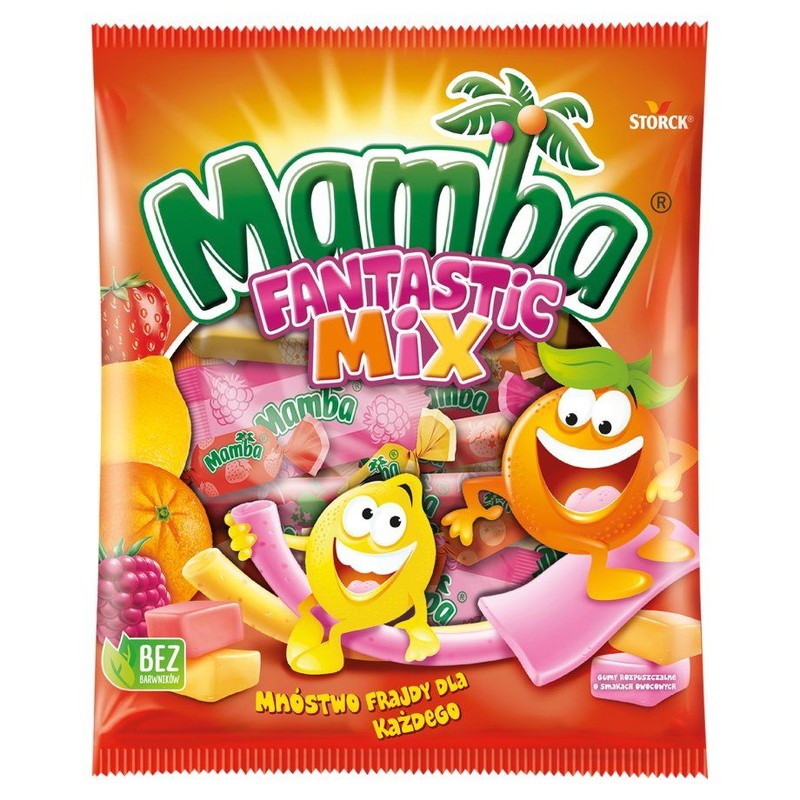 Fantastic Mix guma rozpuszczalna Mamba 140 g