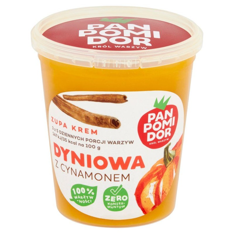 Zupa Dyniowa z cynamonem Pan Pomidor 400 g