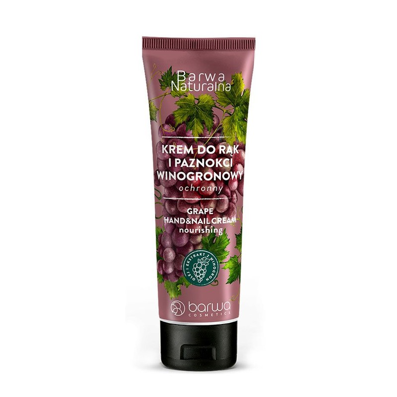 Krem do rąk i paznokci winogronowy Barwa Naturalna 100 ml