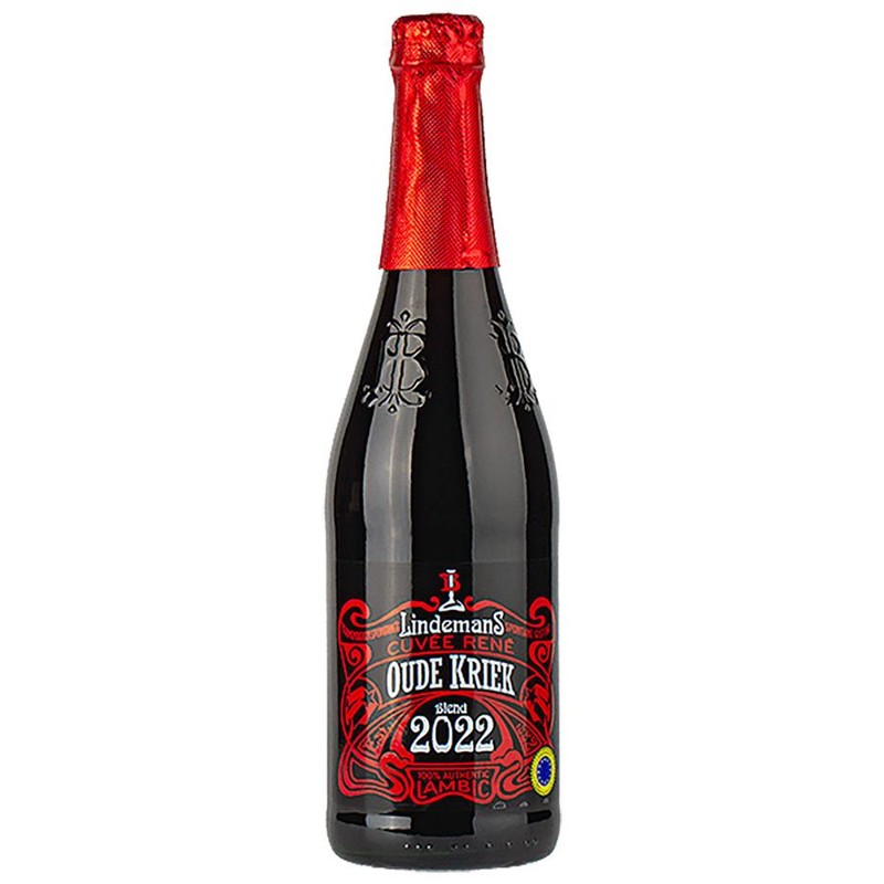 Piwo belgijskie smakowe Kriek Cuvee Rene Grand Cru o smaku wiśniowym alk. 7,0% obj. Lindemans 750 ml