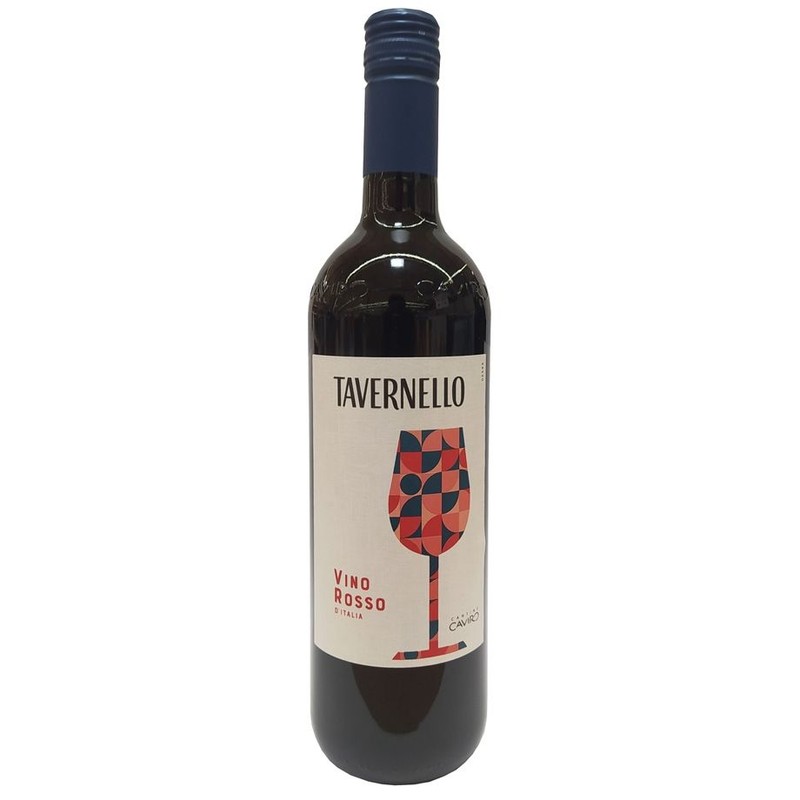 Wino czerwone półwytrawne Tavernello 750 ml
