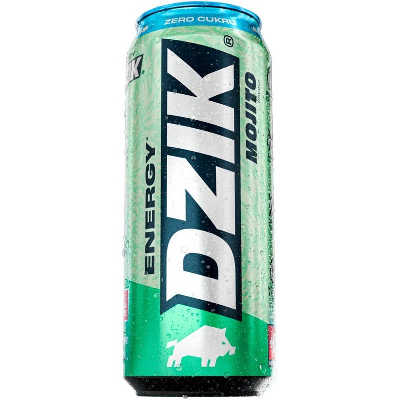 Napój energetyzujacy Mojito bez dodatku cukru WK Dzik 500 ml