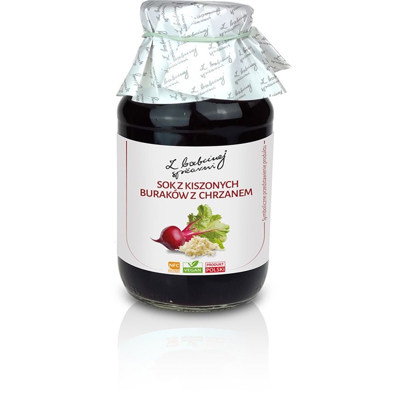 Sok z kiszonych buraków z chrzanem Z Babcinej spiżarni 310 ml