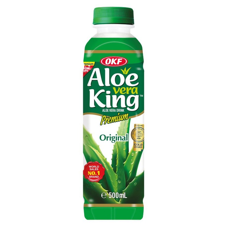 Napój niegazowany Aloe vera King Premium Original OKF 500 ml