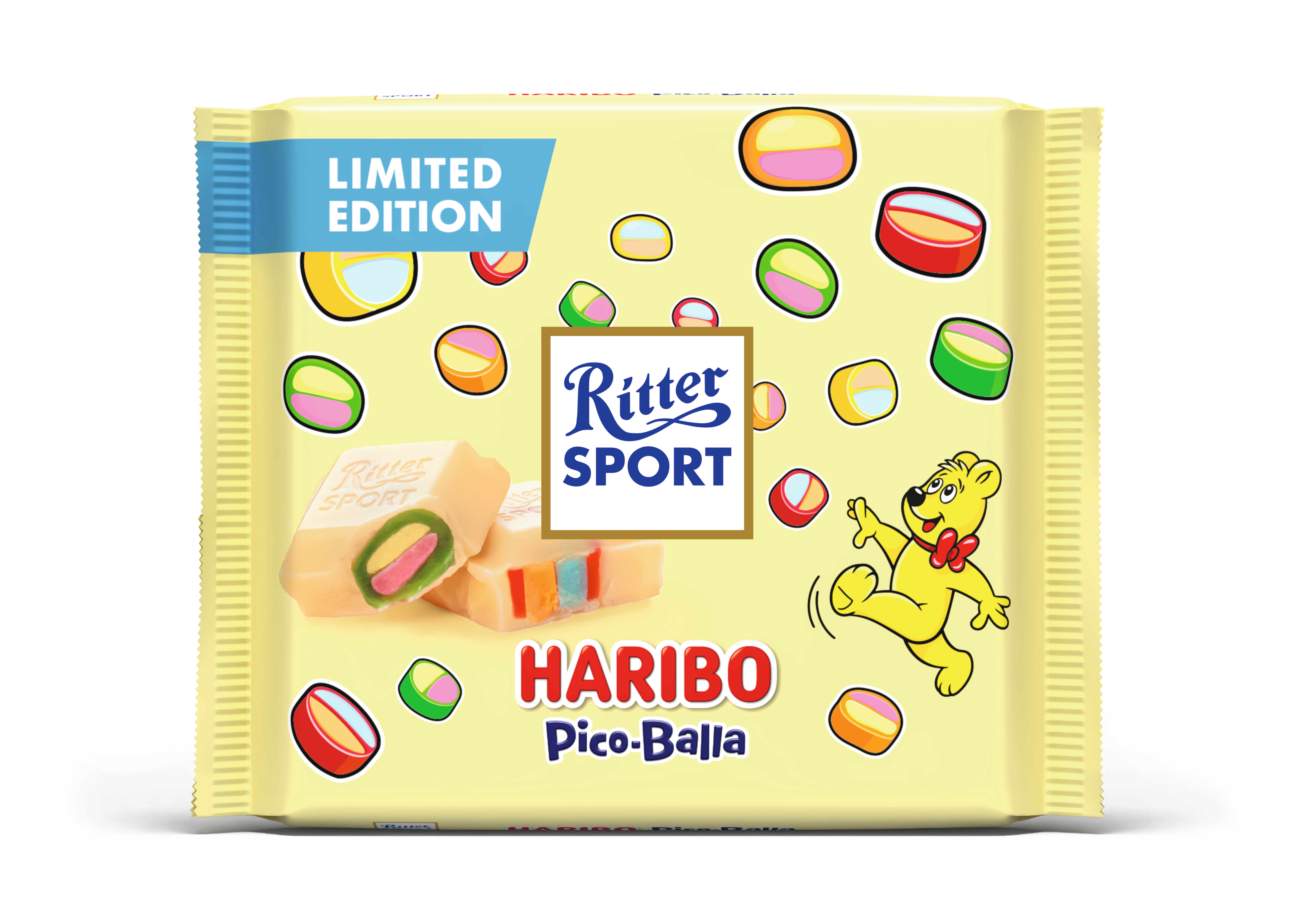 Ritter Sport Haribo Biała 100G