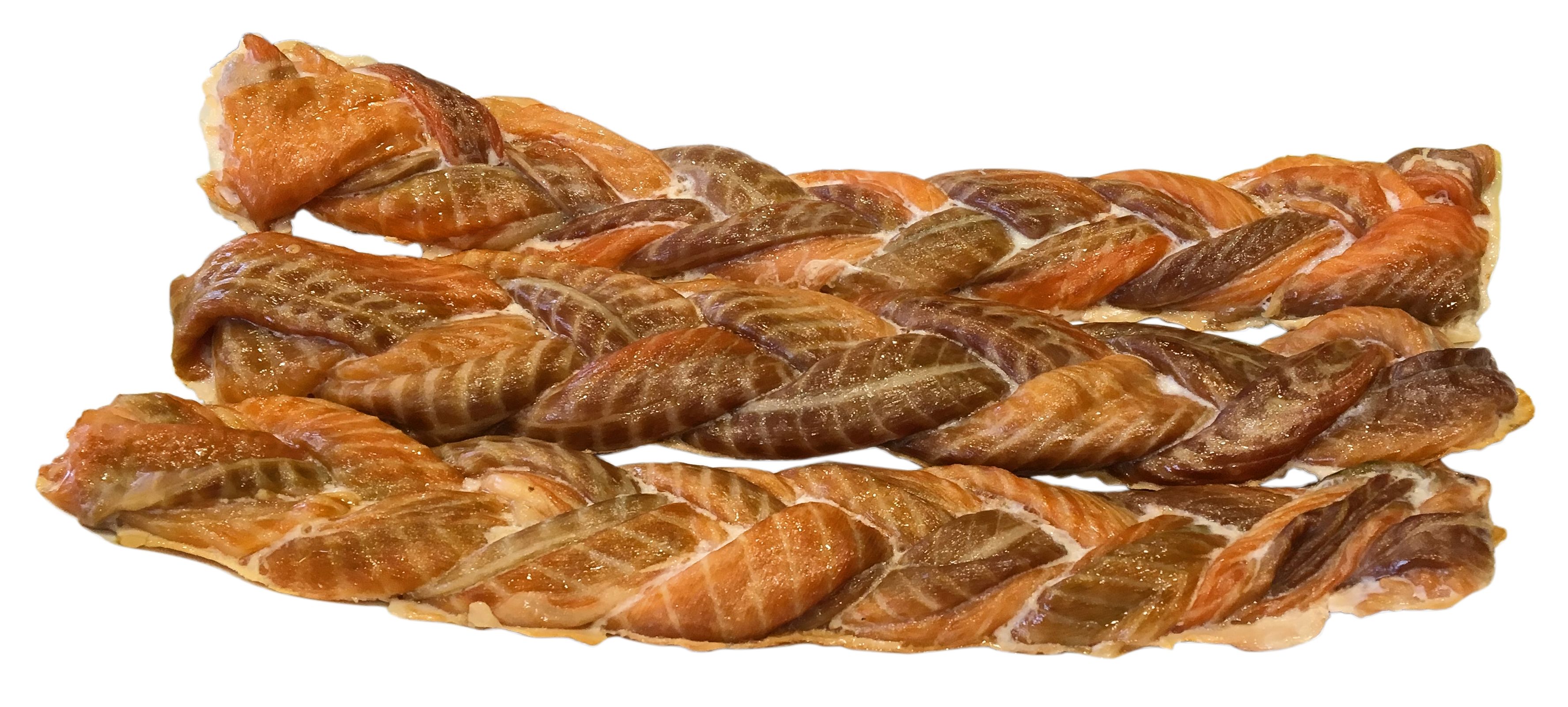 Łosoś Wędzony Na Gorąco Warkocz Ok. 70-90G