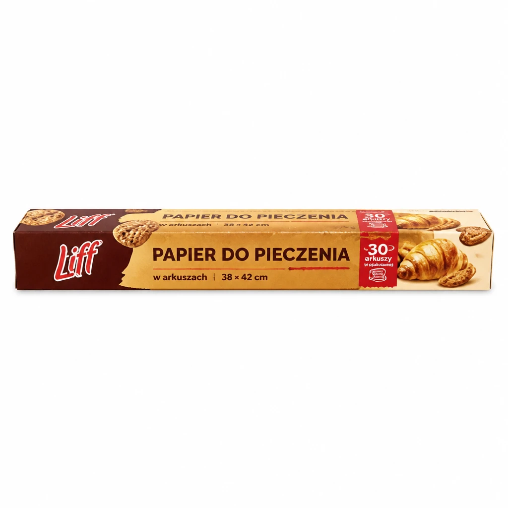 Papier do pieczenia w arkuszach Liff 38x42cm 30szt