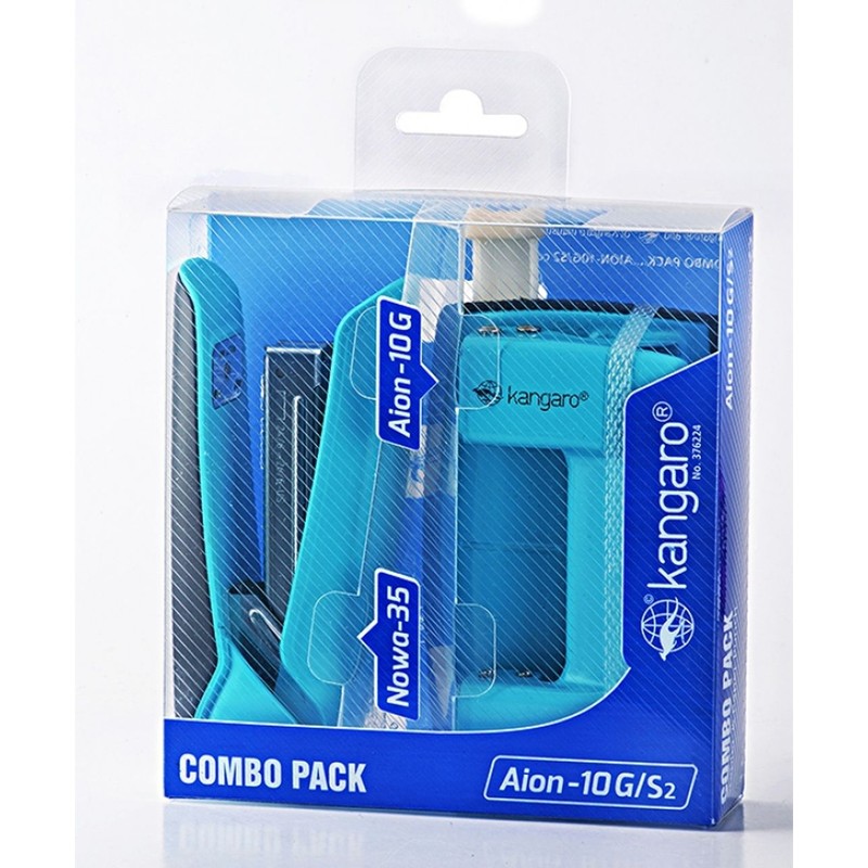 Zestaw zszywacz Nowa-35 + dziurkacz Aion-10G KANGARO zestaw