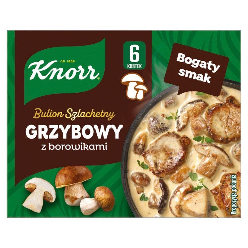 Bulion grzybowy z borowikami Knorr 60 g