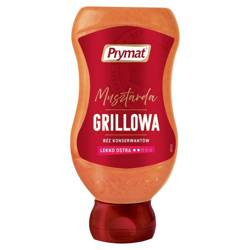 Musztarda grillowa lekko ostra Prymat 300 g