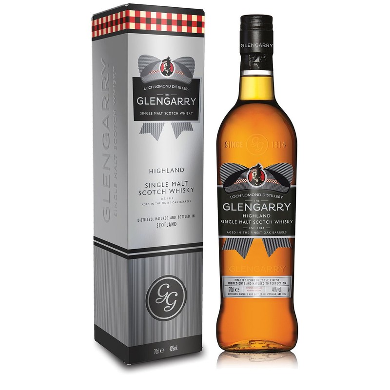 Single Malt Scotch Whisky alk.40% obj.  GLENGARRY 700 ml