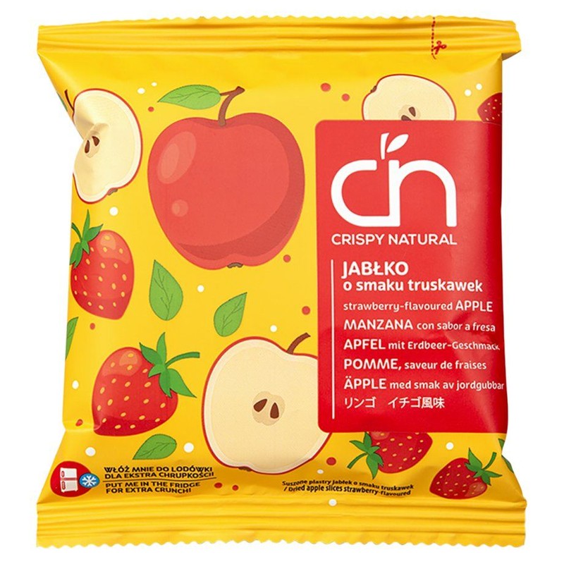 Jabłka latem pachnące Crispy Natural 18 g